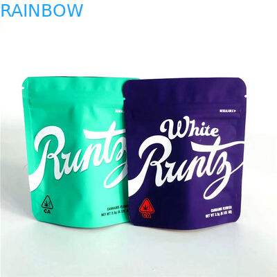 ถุงบรรจุภัณฑ์เหนียวที่ได้รับการยอมรับแบบกำหนดเอง Soft Touch Stand up Bags