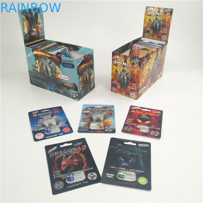 แคปซูล Rhino 7 3D 50000 200mic 3D Blister Card CMYK