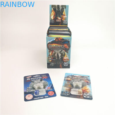 แคปซูล Rhino 7 3D 50000 200mic 3D Blister Card CMYK