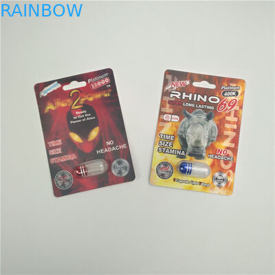 แคปซูล Rhino 7 3D 50000 200mic 3D Blister Card CMYK