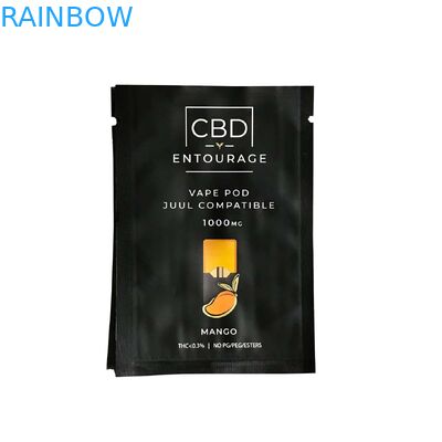 ความร้อนปิดผนึก CMYK 200mic Smell Proof Ziplock Bags FDA