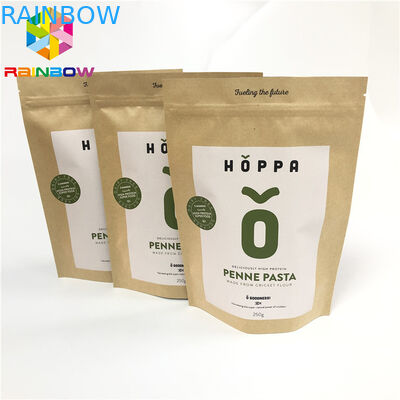 Gravnre พิมพ์ VMPET ถุงกระดาษบรรจุภัณฑ์อาหารพร้อมซิป