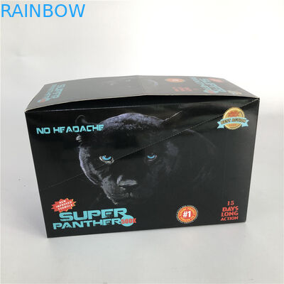 พลาสติก Super Panther Pill Blister 3D Lenticular Card CMYK