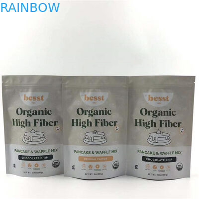 การพิมพ์ดิจิตอลยืนขึ้นถุงสำหรับถุงอลูมิเนียมฟอยล์ผลไม้แห้งสำหรับบรรจุภัณฑ์ขนมขบเคี้ยว