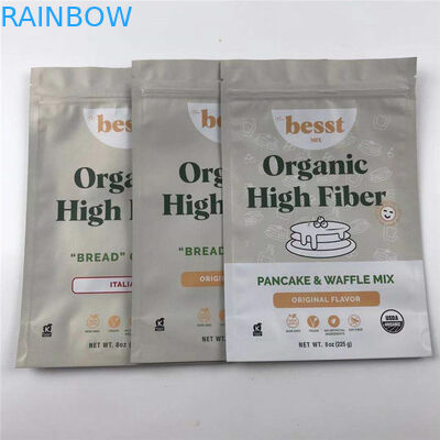การพิมพ์ดิจิตอลยืนขึ้นถุงสำหรับถุงอลูมิเนียมฟอยล์ผลไม้แห้งสำหรับบรรจุภัณฑ์ขนมขบเคี้ยว