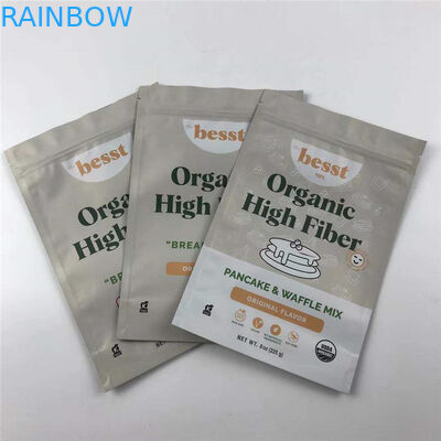 การพิมพ์ดิจิตอลยืนขึ้นถุงสำหรับถุงอลูมิเนียมฟอยล์ผลไม้แห้งสำหรับบรรจุภัณฑ์ขนมขบเคี้ยว