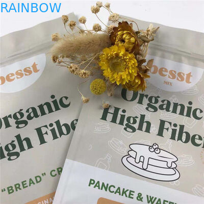 การพิมพ์ดิจิตอลยืนขึ้นถุงสำหรับถุงอลูมิเนียมฟอยล์ผลไม้แห้งสำหรับบรรจุภัณฑ์ขนมขบเคี้ยว