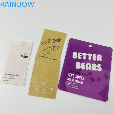 Gravnre Printing MOPP VMPET ถุงซีลสามด้าน Ziplock