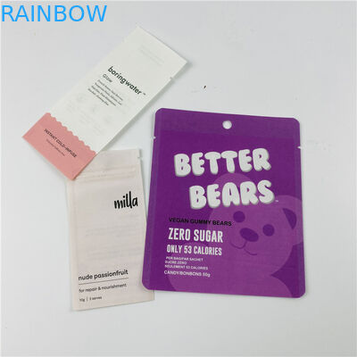 Gravnre Printing MOPP VMPET ถุงซีลสามด้าน Ziplock