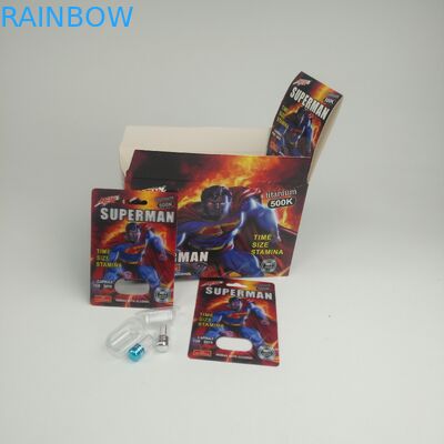 SGS 200mic 3d Blister Card สำหรับยาชาย 500K 600k