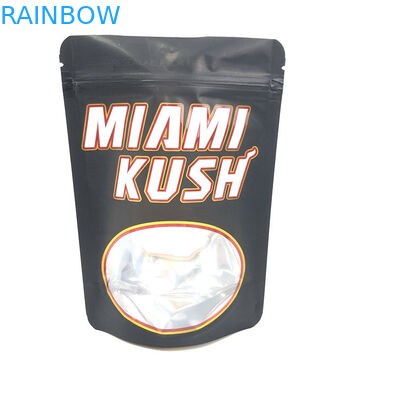 กำหนดเอง 1 / 8oz 3.5g CBD Cr ออกจาก Mylar Childproof Foil Pouch บรรจุภัณฑ์สำหรับ Gummies