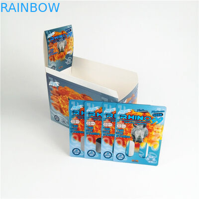 Super Panther Blister Card Packaging Rhino 600K 700K