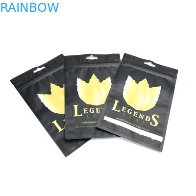 ฟิล์มด้าน MOPP VMPET ถุงซิปล็อคแบบผนึกสำหรับบุหรี่ยาสูบ