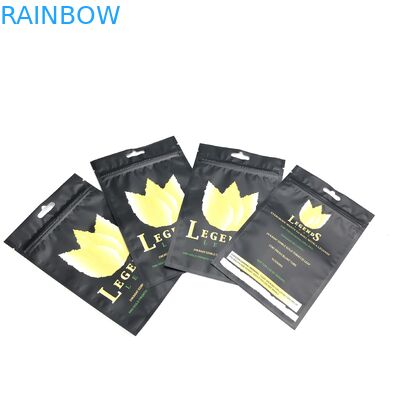 ฟิล์มด้าน MOPP VMPET ถุงซิปล็อคแบบผนึกสำหรับบุหรี่ยาสูบ