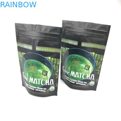 MOPP Resealable Stand Up Pouch 120 ไมครอนสำหรับชาเขียว