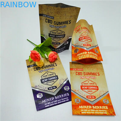 MOPP 3.5g 7g Smell Proof Mylar Bag Gravure Printing