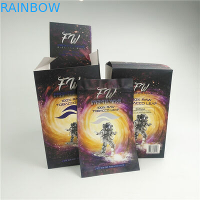 การพิมพ์กราเวียร์ 80mic ยาสูบบรรจุภัณฑ์ถุงซิการ์ห่อ