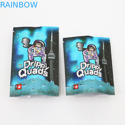 CMYK 4.3 Mils ถุงกระดาษกันเด็กหนาซอง Cbd