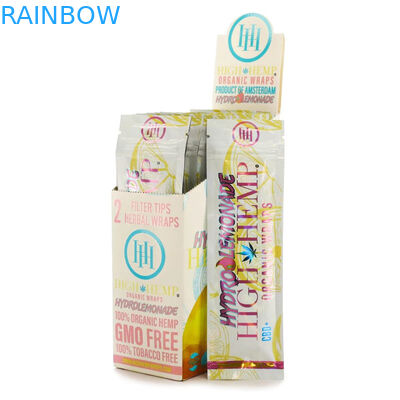 High Barrier CMYK 200mic Blunt Wrap Cigar Pouch 300gsm