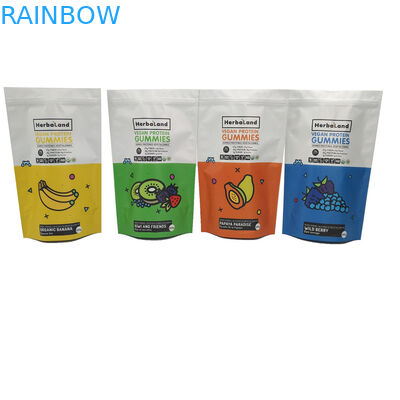 อาหารเกรด Gummies Fleixble PET CDB Mylar Bag MOPP