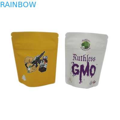 Flowers Hemp 7g 3.5g Aluminium Foil Cannabis Bags