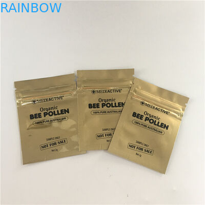 ผนึกกินได้ CBD Gummies Ziplock Pouch Heat Seal