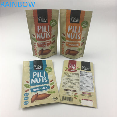 ฟอยล์ลามิเนตปิดผนึกถุง Mylar Ziplock Doypack Matcha Tea