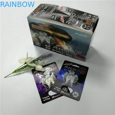 CMYK Recyclable 3d Lenticular Blister Cards 8 * 12 ซม