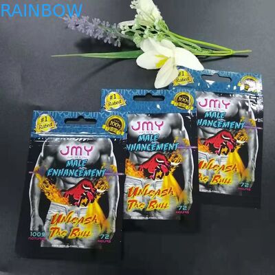 ซิปพลาสติก CMYK 120micron Smell Proof Mylar Bags 110 * 150mm
