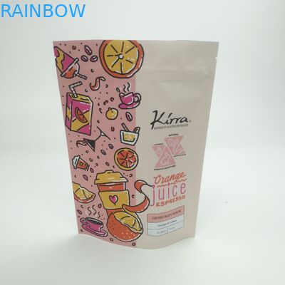 ฟิล์ม Bolsa Matt MOPP VMPET แบบถอดได้ Stand Up Pouch สำหรับ Beans Doypack