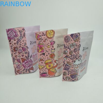 ฟิล์ม Bolsa Matt MOPP VMPET แบบถอดได้ Stand Up Pouch สำหรับ Beans Doypack