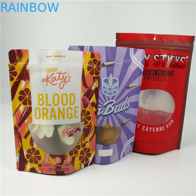 ออกจาก Ziplock Edibles Mylar Packaging Bag Gravure Printing