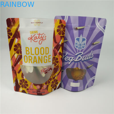 ออกจาก Ziplock Edibles Mylar Packaging Bag Gravure Printing