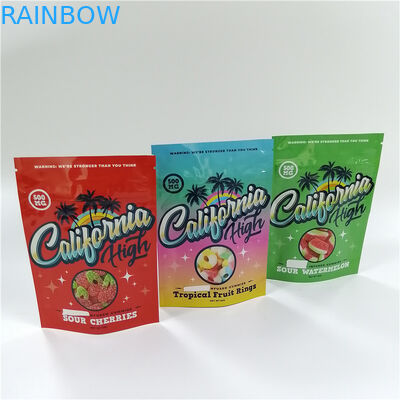 กราเวียร์พิมพ์ถุงบรรจุภัณฑ์ Mylar VMPET สำหรับหมี Gummies