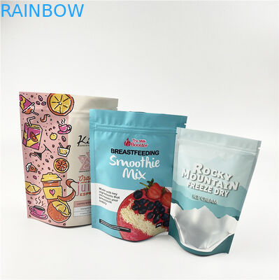 การพิมพ์ดิจิตอล 150g VMPET Mylar Heat Sealed Packets CMYK