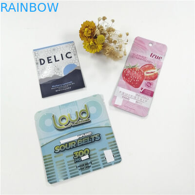 3.5g CB TH 100mircon CMYK Metallic Printing Packaging Bag