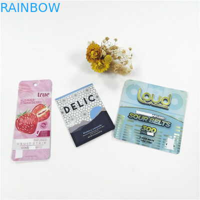 3.5g CB TH 100mircon CMYK Metallic Printing Packaging Bag