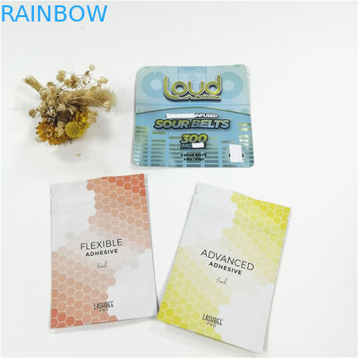 3.5g CB TH 100mircon CMYK Metallic Printing Packaging Bag