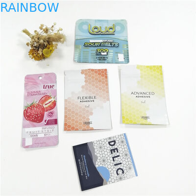 3.5g CB TH 100mircon CMYK Metallic Printing Packaging Bag