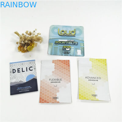 3.5g CB TH 100mircon CMYK Metallic Printing Packaging Bag