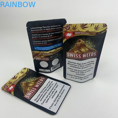 CMYK 110 ไมครอนถุงบรรจุภัณฑ์ใบยาสูบ PET