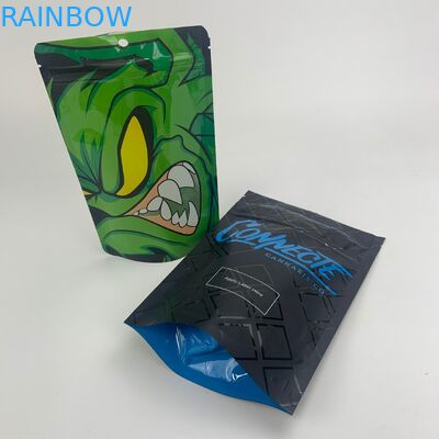 180 ไมครอน VMPET LLDPE ถุงอาหาร Ziplock พลาสติก