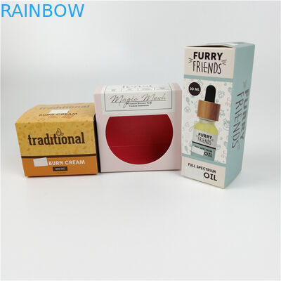 คุกกี้กระดาษแข็งปั๊มร้อนกล่องกระดาษพิมพ์แบบกำหนดเองพร้อมโลโก้ส่วนตัว