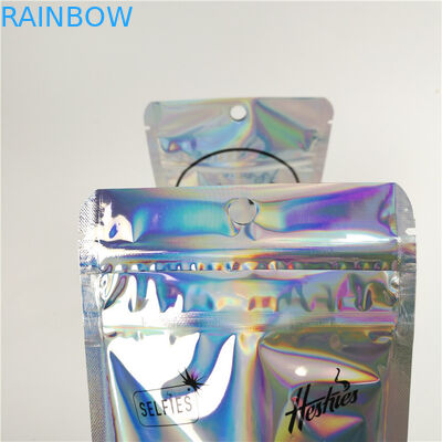 คุกกี้แช่แข็งที่ทนต่อเด็กฟอยล์ถุงที่ปิดผนึกได้ Edible Mylar Ziplock