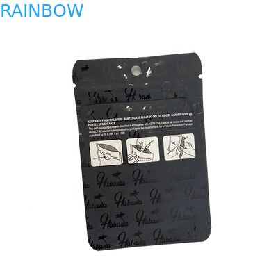 3.5 กรัมโฮโลแกรมพิมพ์ดิจิตอลยืนขึ้นถุงป้องกันเด็กสำหรับคุกกี้