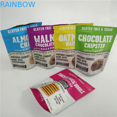 พลาสติกยืนขึ้นถุงบรรจุภัณฑ์ Ziplock พิมพ์เกรดอาหาร 1 แกลลอน