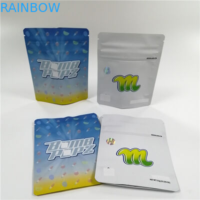 Gummy Bear ถุงพลาสติกอลูมิเนียมฟอยล์ Mylar ที่กินได้สัมผัสนุ่ม