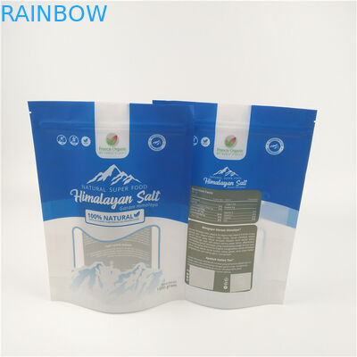 บรรจุภัณฑ์เกลืออาบน้ำ Matt Stand Up Ziplock Pouch นำกลับมาใช้ใหม่ได้