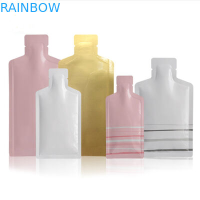 ตัวอย่างเครื่องสำอาง 5ml ซีล 3 ด้านกระเป๋าแบนพลาสติกย่อยสลายได้