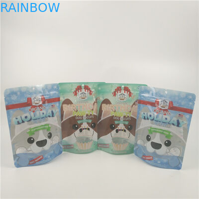 บิสกิตสุนัขออร์แกนิกถุงอาหารสัตว์เลี้ยงกราเวียร์พิมพ์ฟิล์มลามิเนต